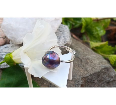 Tahitská 12 mm perla, exkluzivní perlový prstýnek