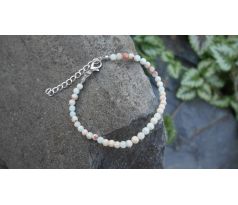 Agalmatolit přírodní minerálový náramek