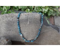 Apatit kámen intelektu minerálový náhrdelník