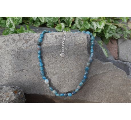 Apatit kámen intelektu minerálový náhrdelník