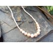 Nejvzácnější pravé perly Jižní Pacifik top kvalita, perlový náhrdelník