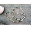 Fluorit valounky minerálový elegantní náhrdelník