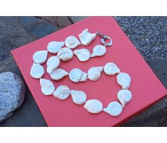 Mořské obrovské keshi perly perlový náhrdelník Jižní Pacifik