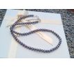Mořské šedé perly v top kvalitě elegantní perlový náhrdelník