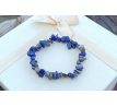 Lapis lazuli pružný přírodní náramek