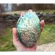 Abalone paua maxi mušle 12-13 cm, přírodní dekorace copy