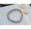 Perlový náramek z mořských perel 8 mm v AAA kvalitě, pružný